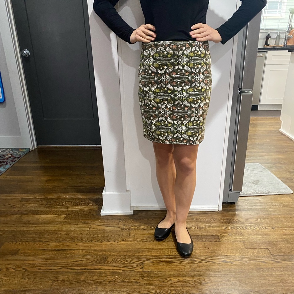 Floral Patterned Skirt